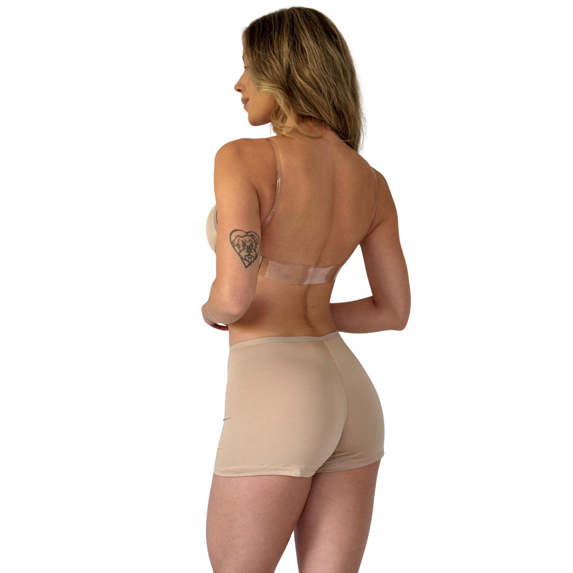 Short Microfibra Curto
